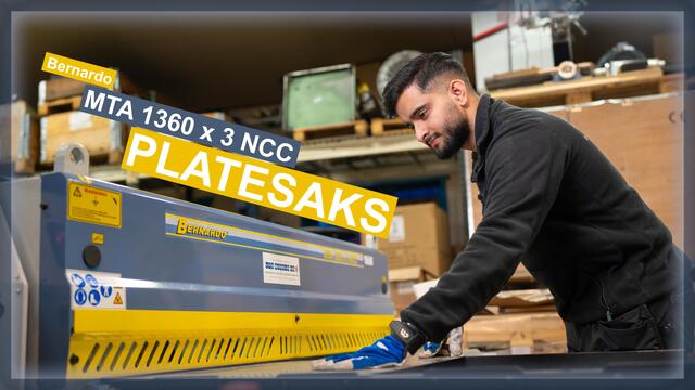 Servicetekniker Aryman presenterer MTA 1360 x 3 NCC
